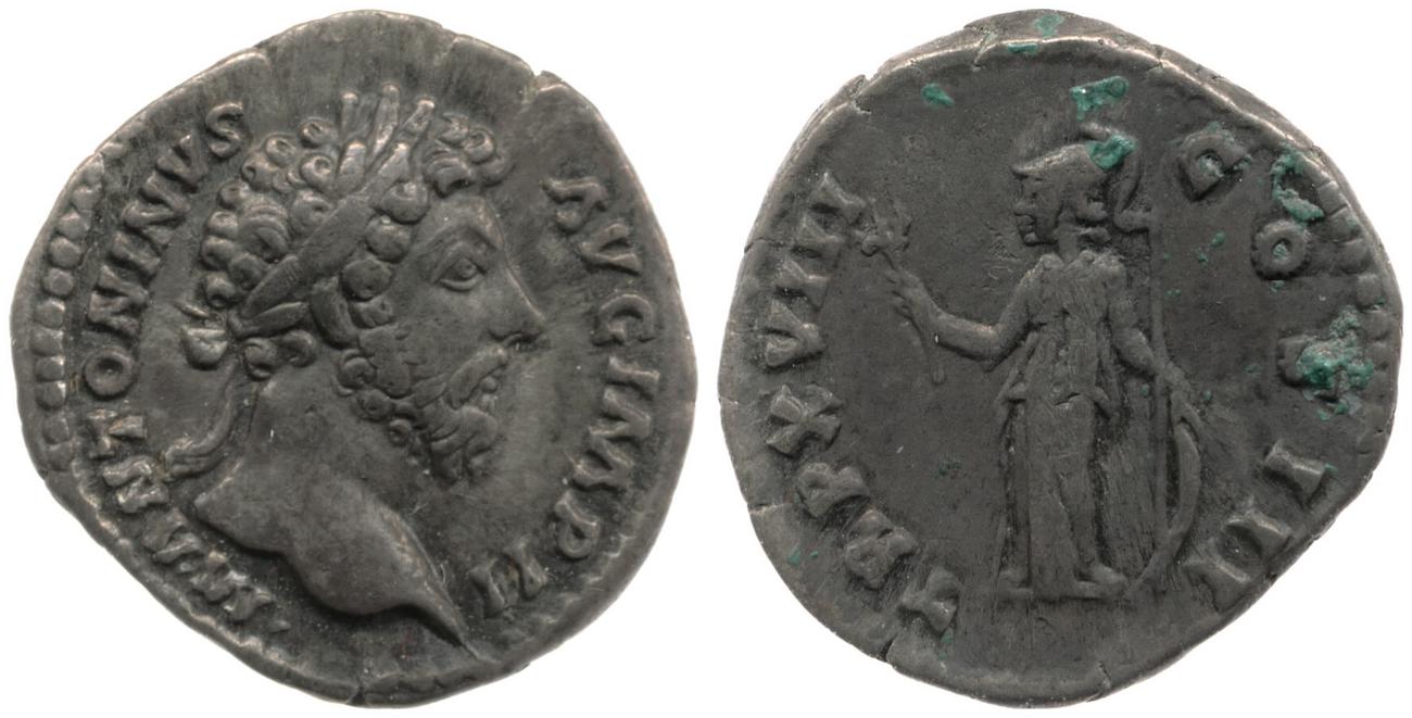 аверс RIC III Marcus Aurelius 104