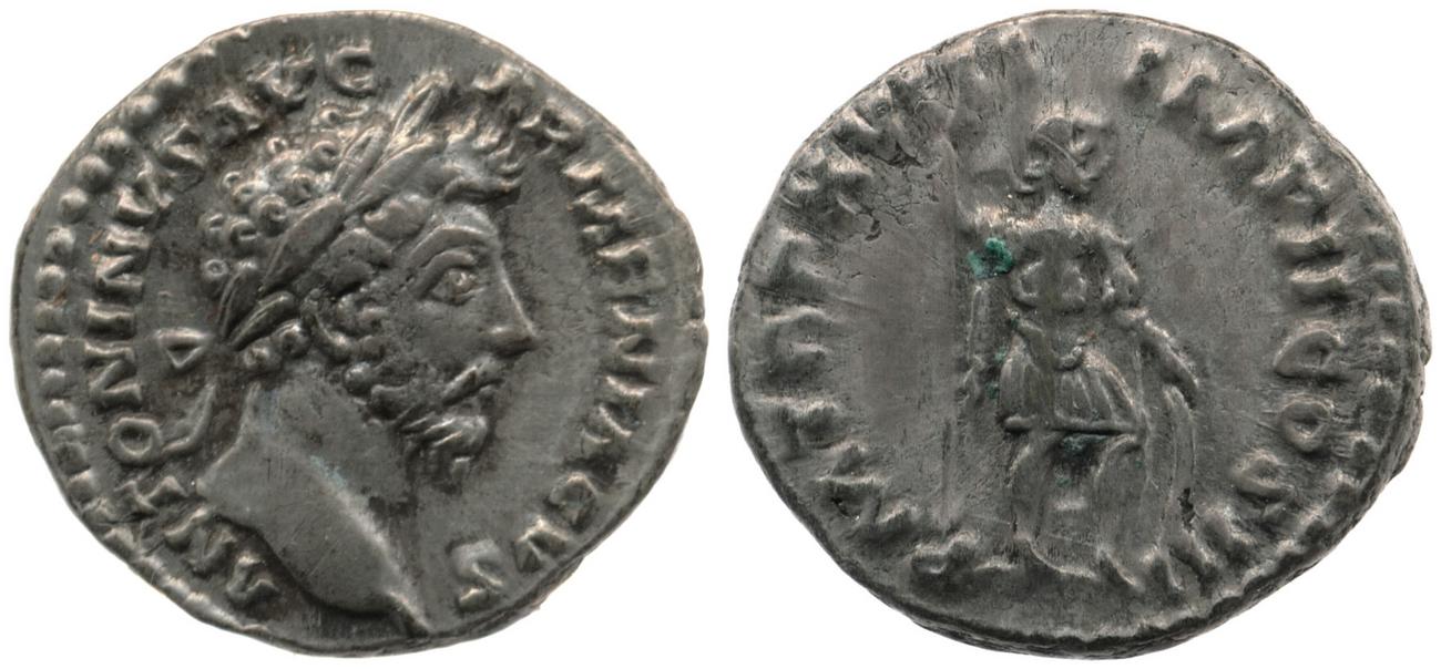 obverse RIC III Marcus Aurelius 92