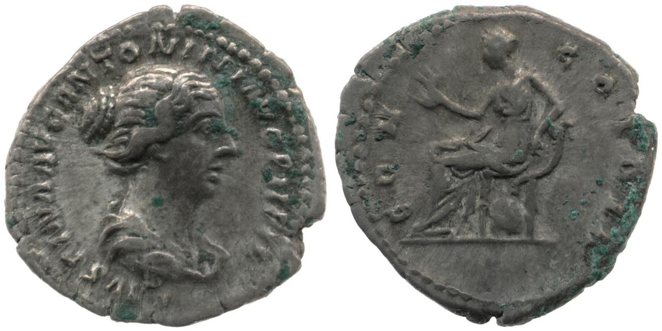RIC III Antoninus Pius 502a, аверс, Британский музей