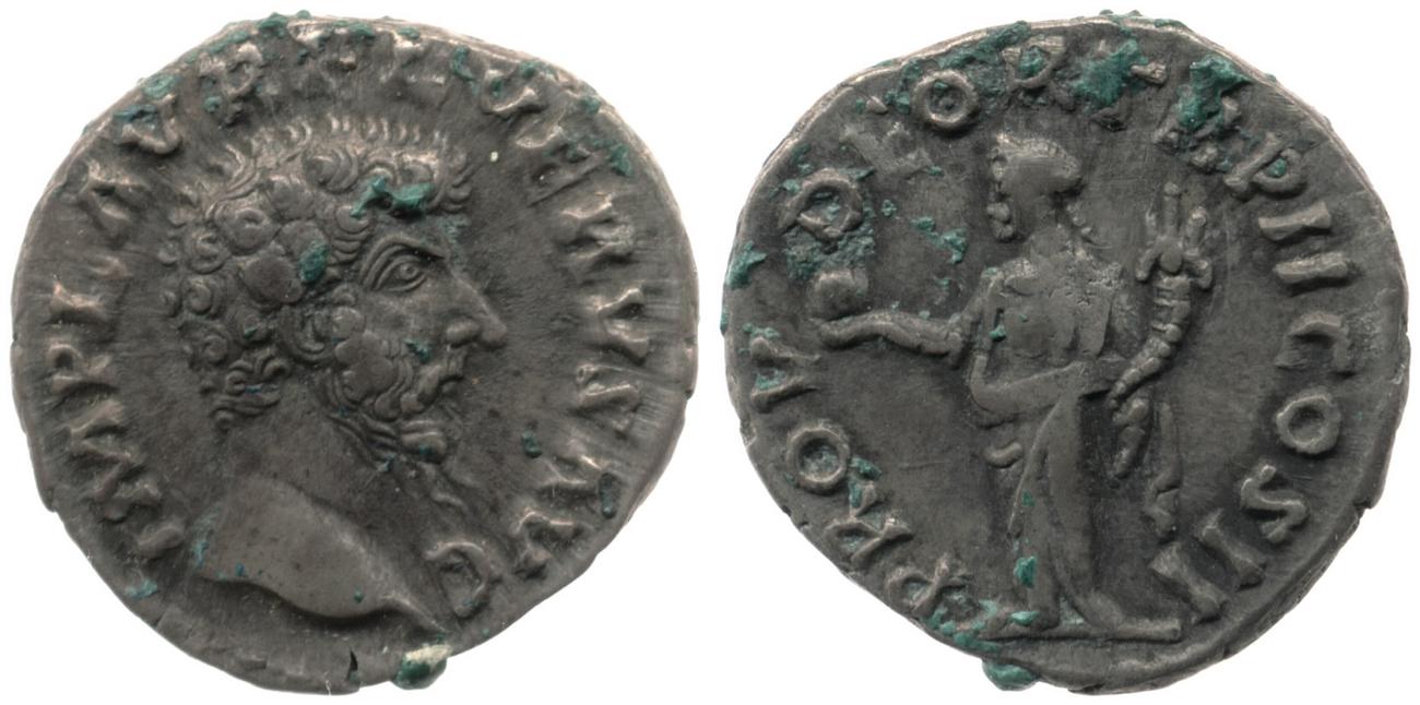 RIC III Marcus Aurelius 482, аверс, bm