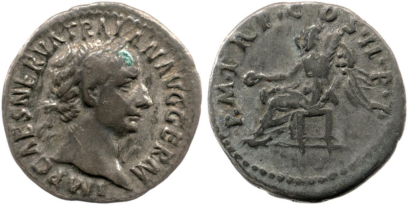 obverse RIC II Trajan 10