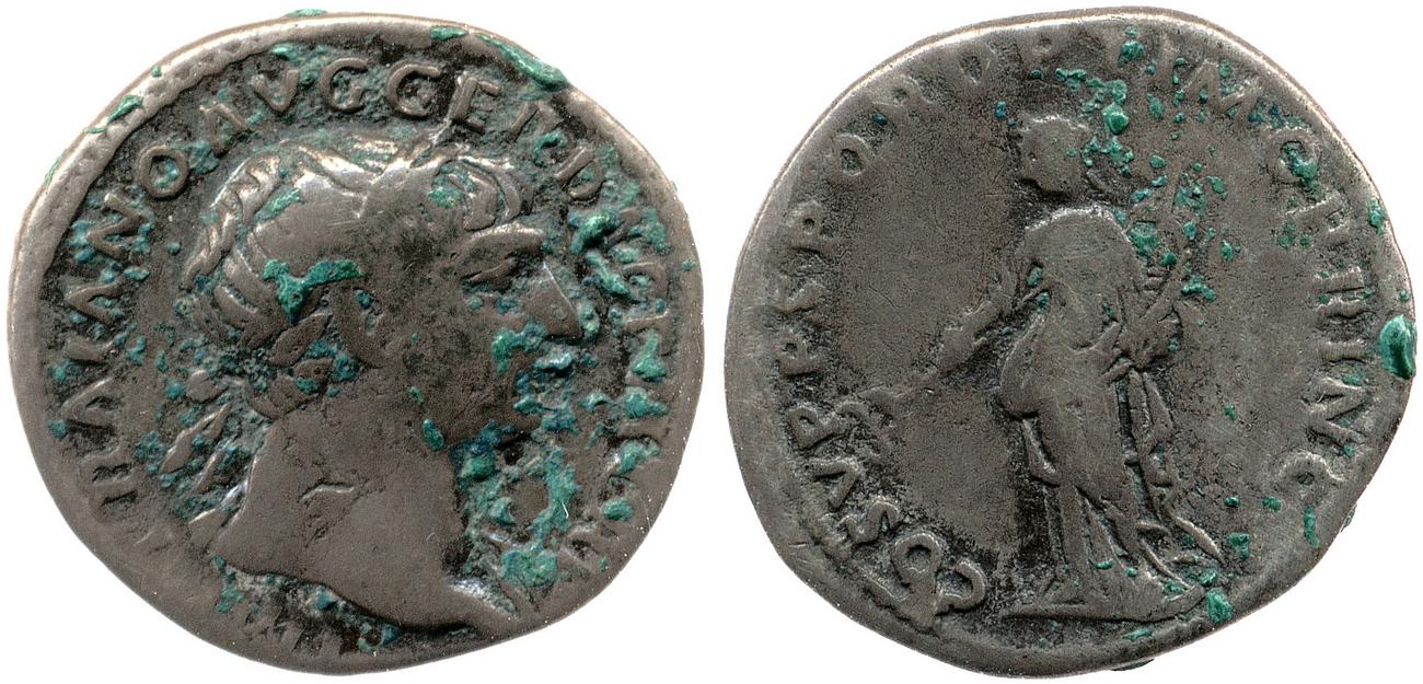RIC II Trajan 121, аверс, bm