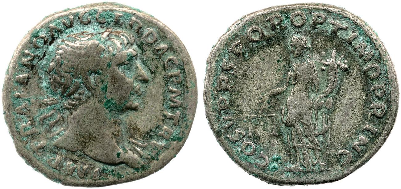 RIC II Trajan 118, аверс, bm