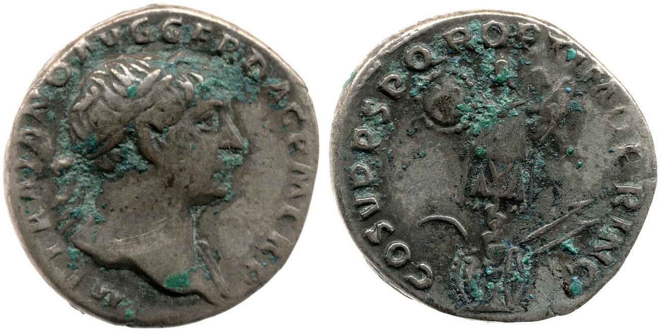RIC II Trajan 147B, аверс, bm
