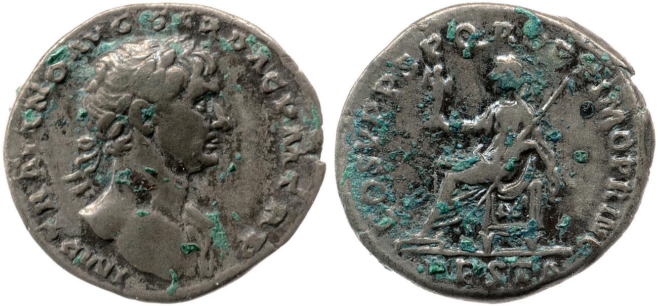 RIC II Trajan 108, аверс, bm
