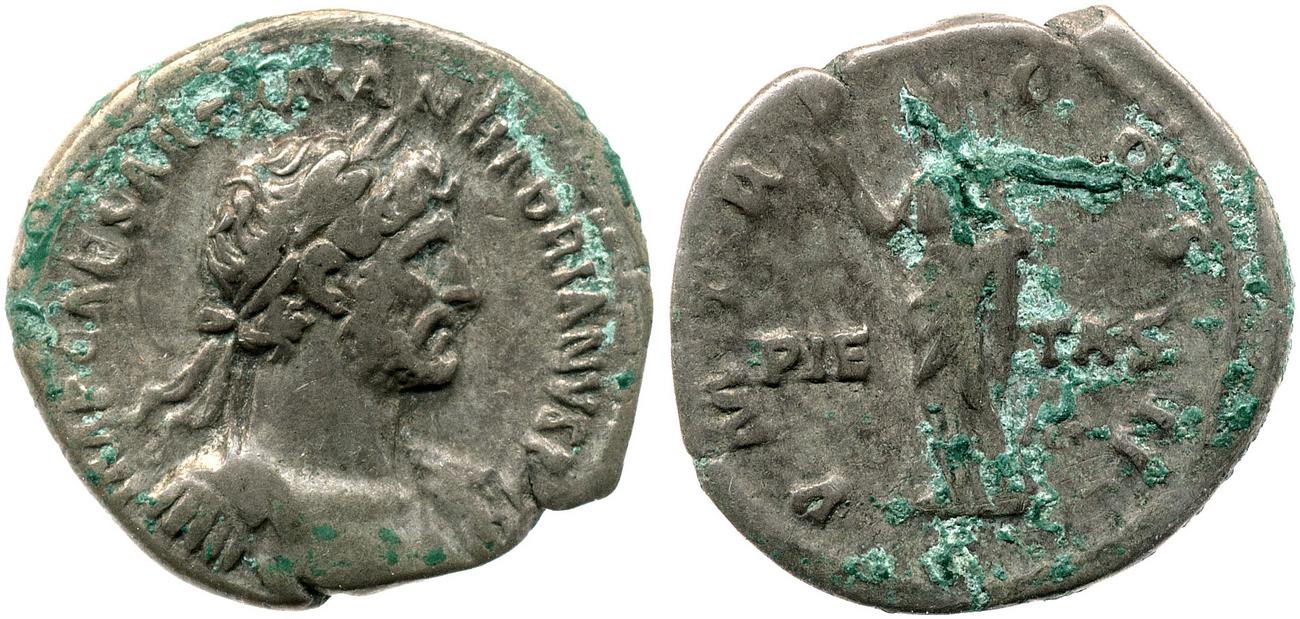 аверс RIC II, Part 3 (second edition) Hadrian 128