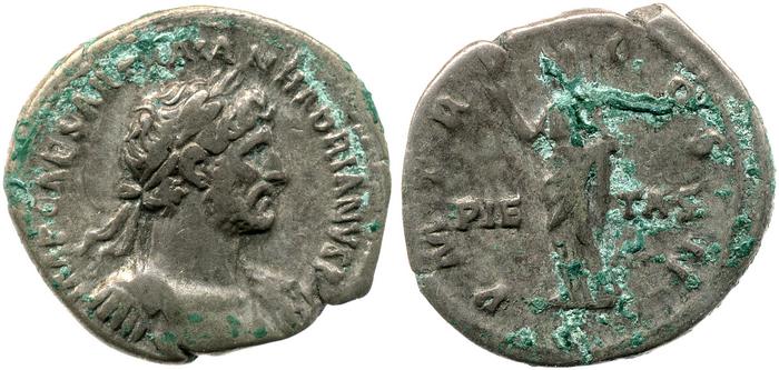 реверс RIC II, Part 3 (second edition) Hadrian 128
