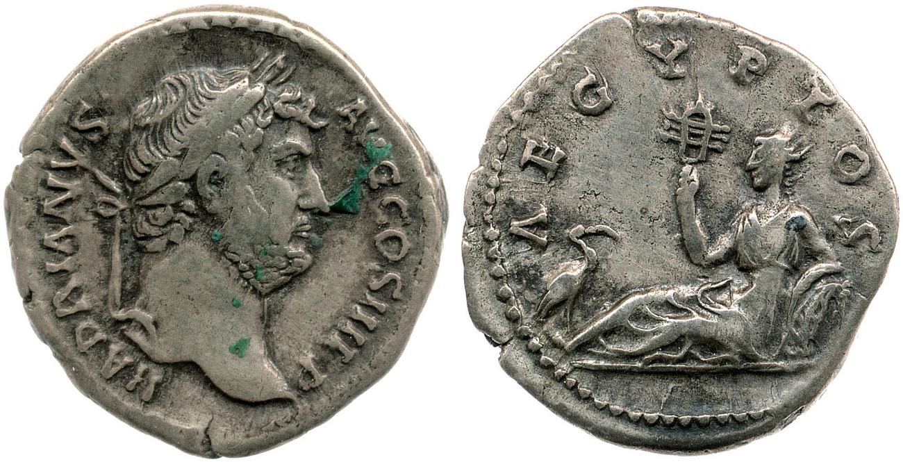 аверс RIC II, Part 3 (second edition) Hadrian 1481