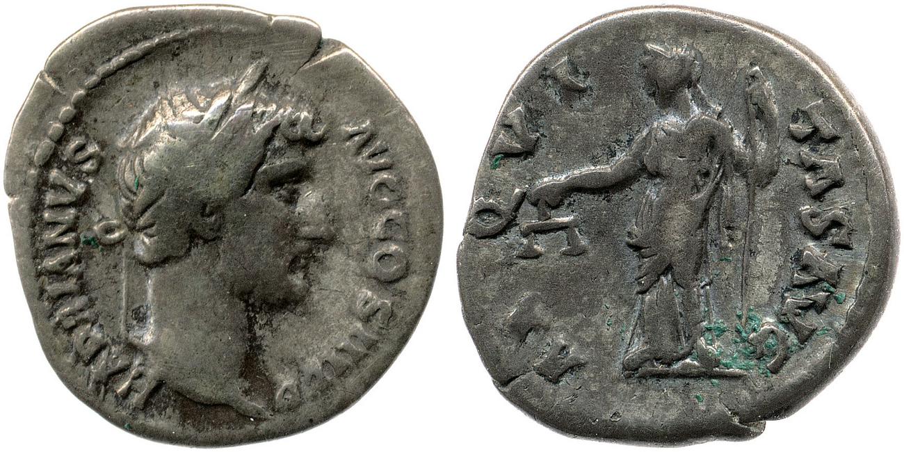 RIC II, Part 3 (second edition) Hadrian 2311, аверс, Британский музей
