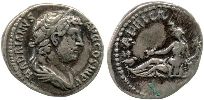 реверс RIC II, Part 3 (second edition) Hadrian 1499