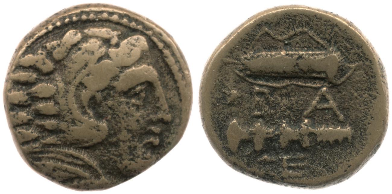 Price 387, аверс, Британский музей