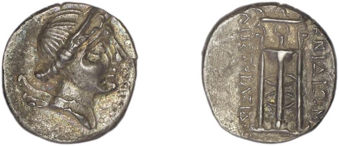 Cnidus Nordbø 1972 Series 10, реверс, bm