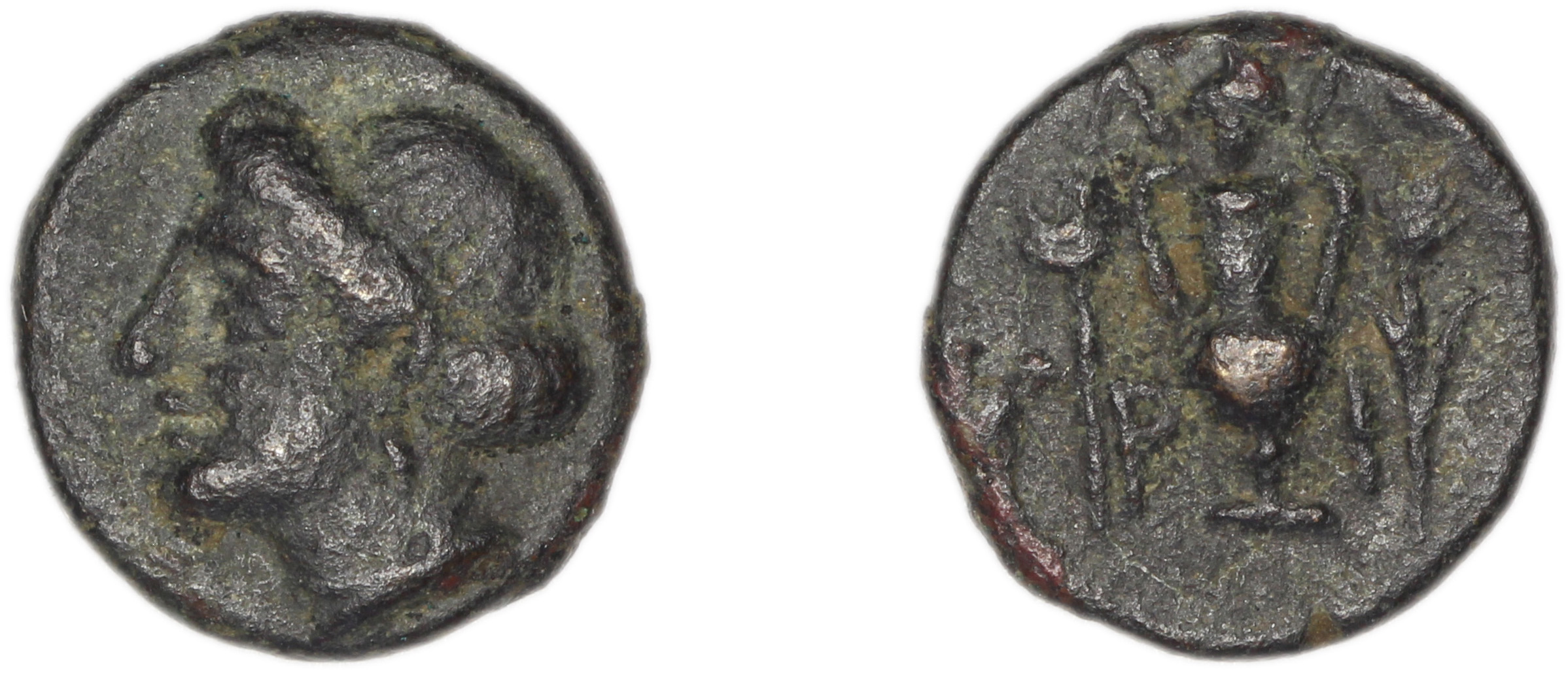 Larissa Phriconis Babelon 1910 2069, аверс, Британский музей