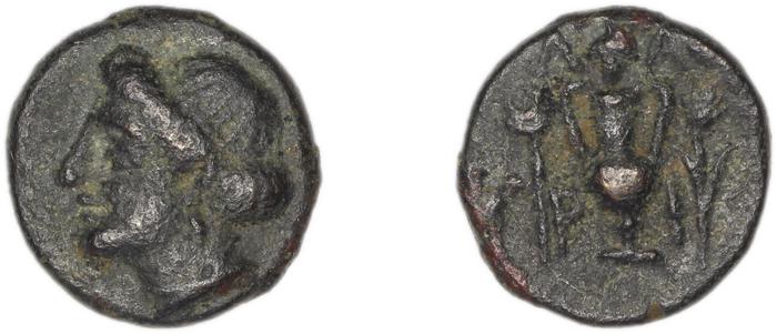 Larissa Phriconis Babelon 1910 2069, реверс, Британский музей
