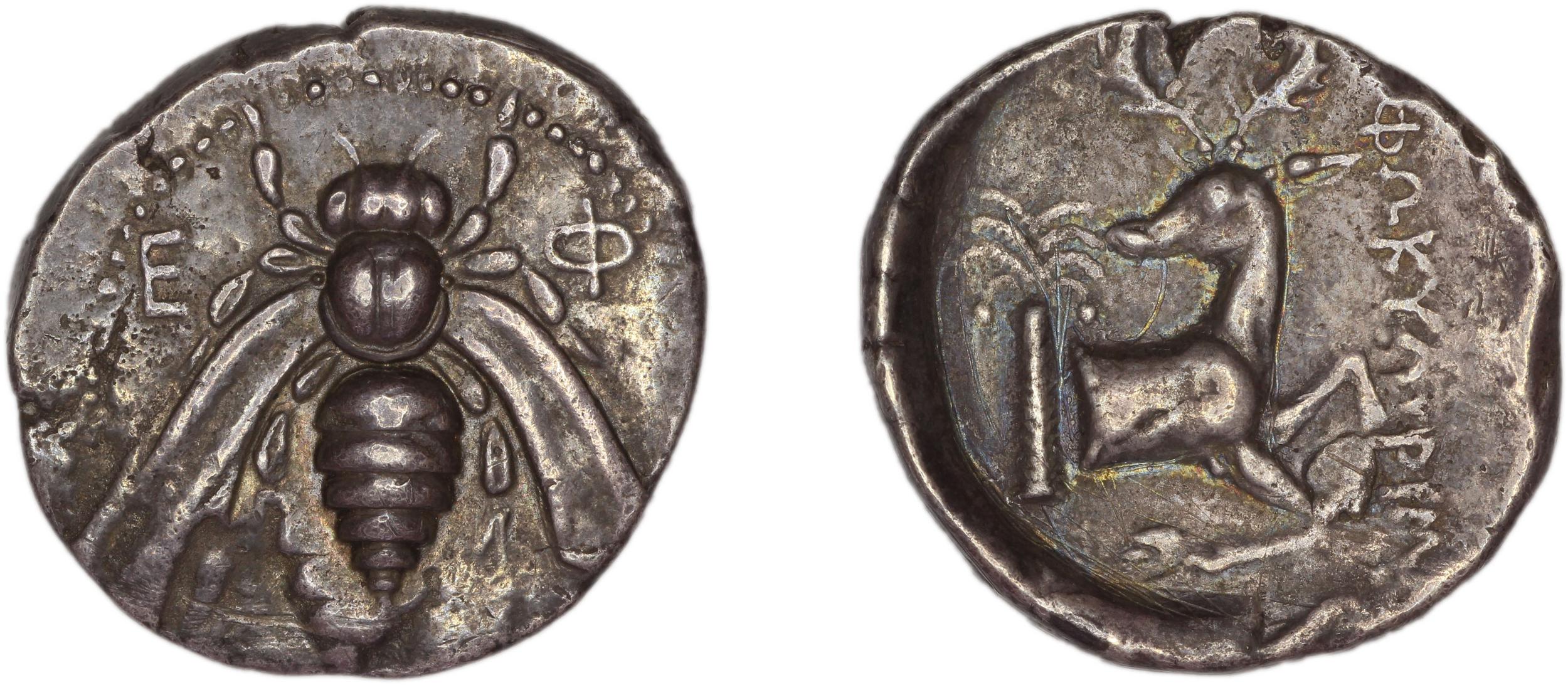 Ephesus Kinns and Holt 2023 Period I, AR VII, аверс, Британский музей