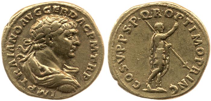 RIC II Trajan 136, реверс, bm