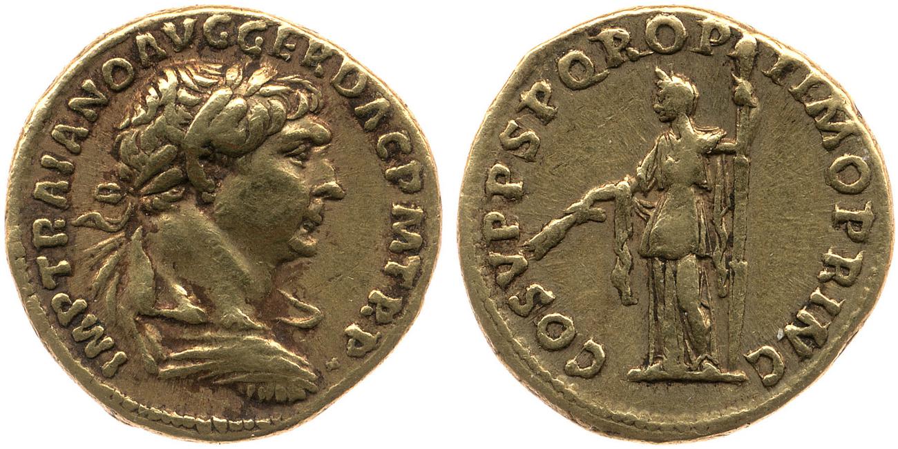 аверс RIC II Trajan 109