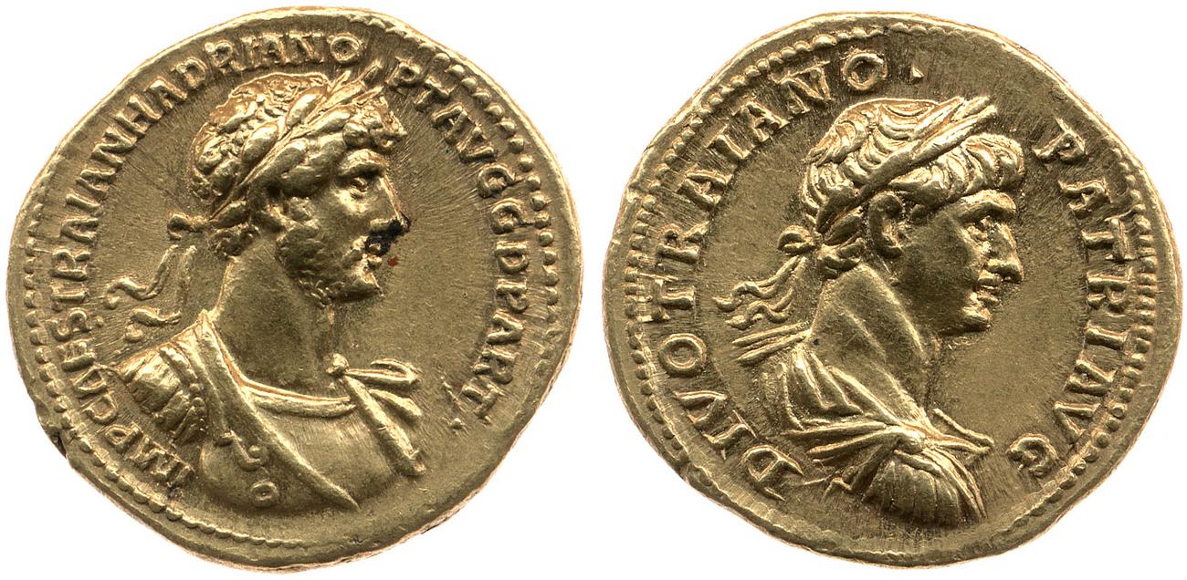 RIC II, Part 3 (second edition) Hadrian 28, аверс, Британский музей