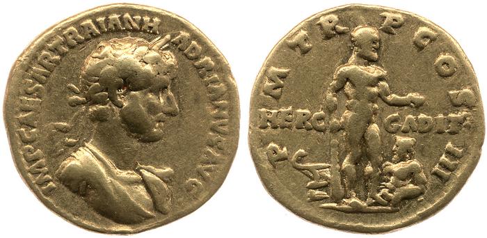 RIC II, Part 3 (second edition) Hadrian 555, реверс, Британский музей