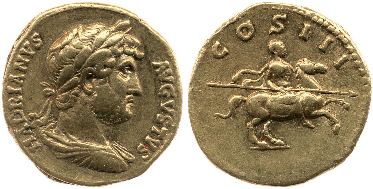 obverse RIC II, Part 3 (second edition) Hadrian 773