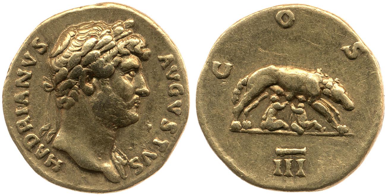 obverse RIC II, Part 3 (second edition) Hadrian 711