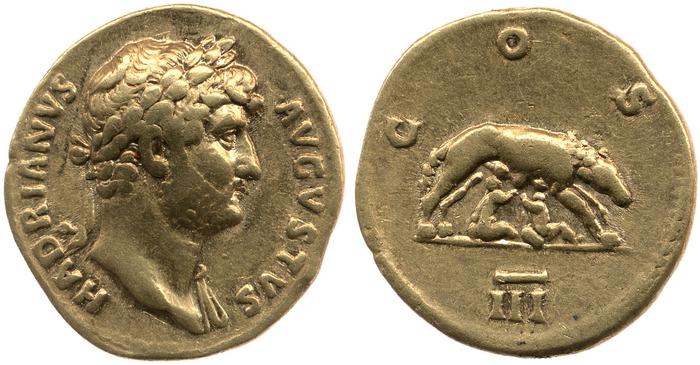 RIC II, Part 3 (second edition) Hadrian 711, реверс, Британский музей