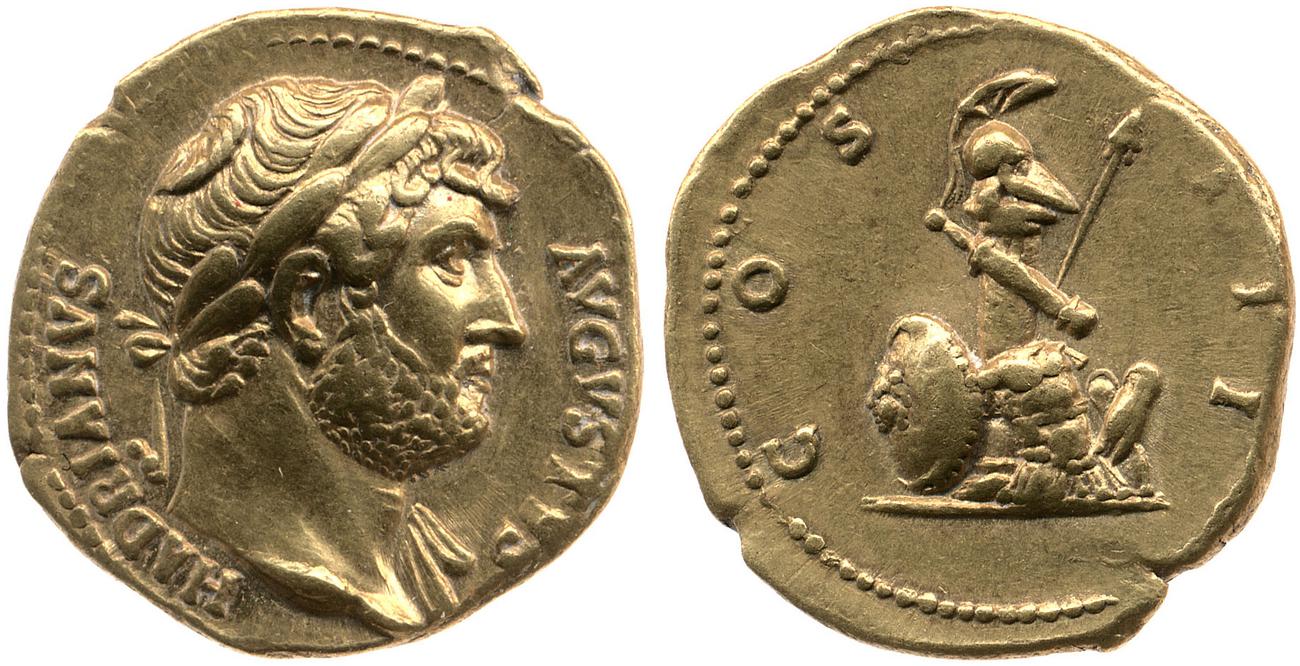 obverse RIC II, Part 3 (second edition) Hadrian 805