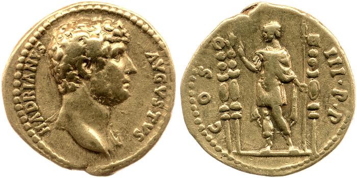 RIC II, Part 3 (second edition) Hadrian 1062, реверс, Британский музей