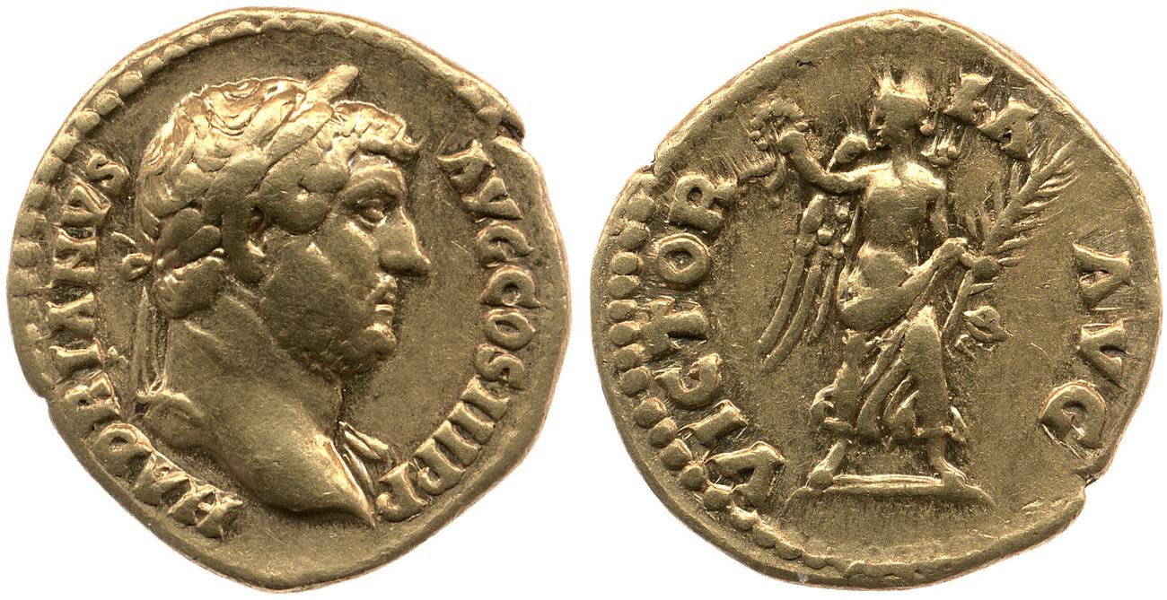 RIC II, Part 3 (second edition) Hadrian 2235, аверс, Британский музей