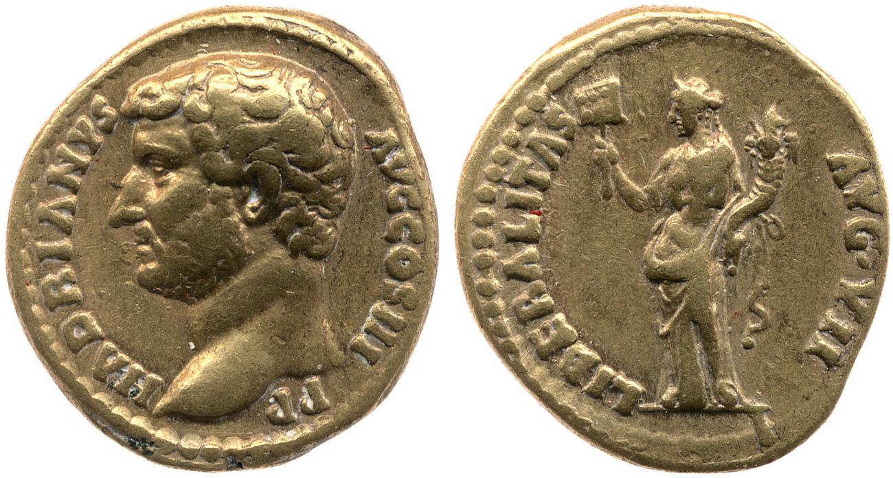 obverse RIC II, Part 3 (second edition) Hadrian 2216