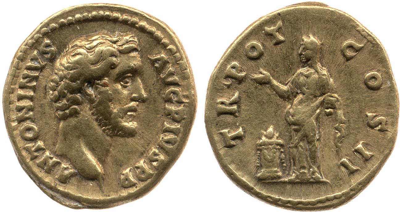 аверс RIC III Antoninus Pius 42