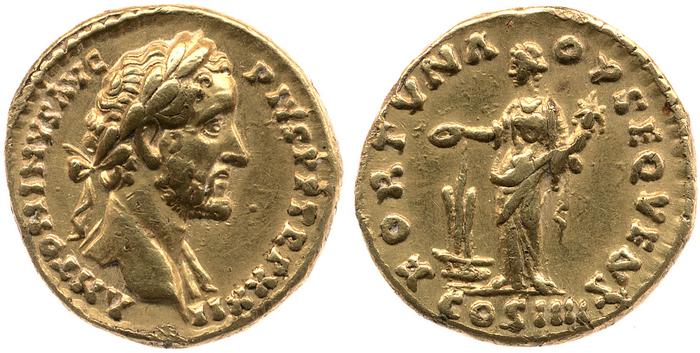 реверс RIC III Antoninus Pius 286B