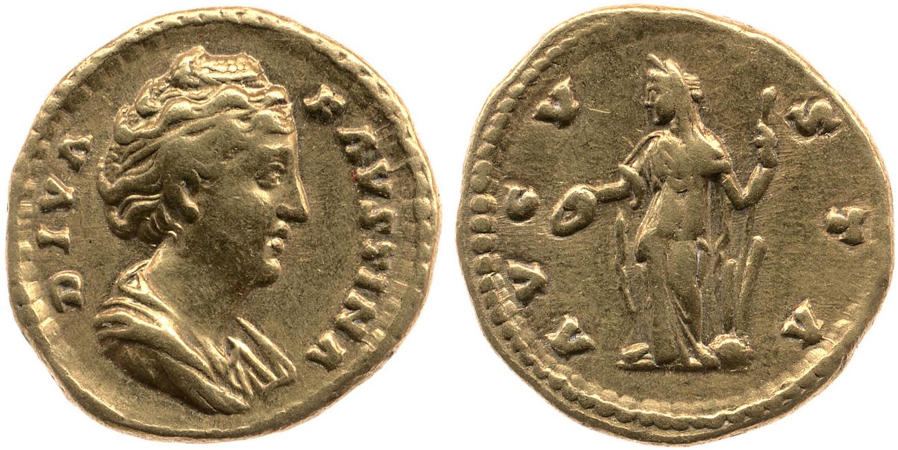 RIC III Antoninus Pius 372, аверс, Британский музей