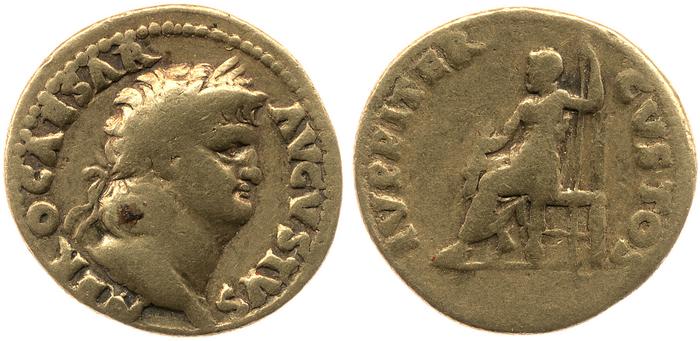 RIC I (second edition) Nero 52, реверс, bm