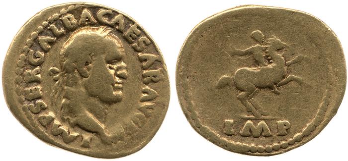 RIC I (second edition) Galba 227, реверс, Британский музей