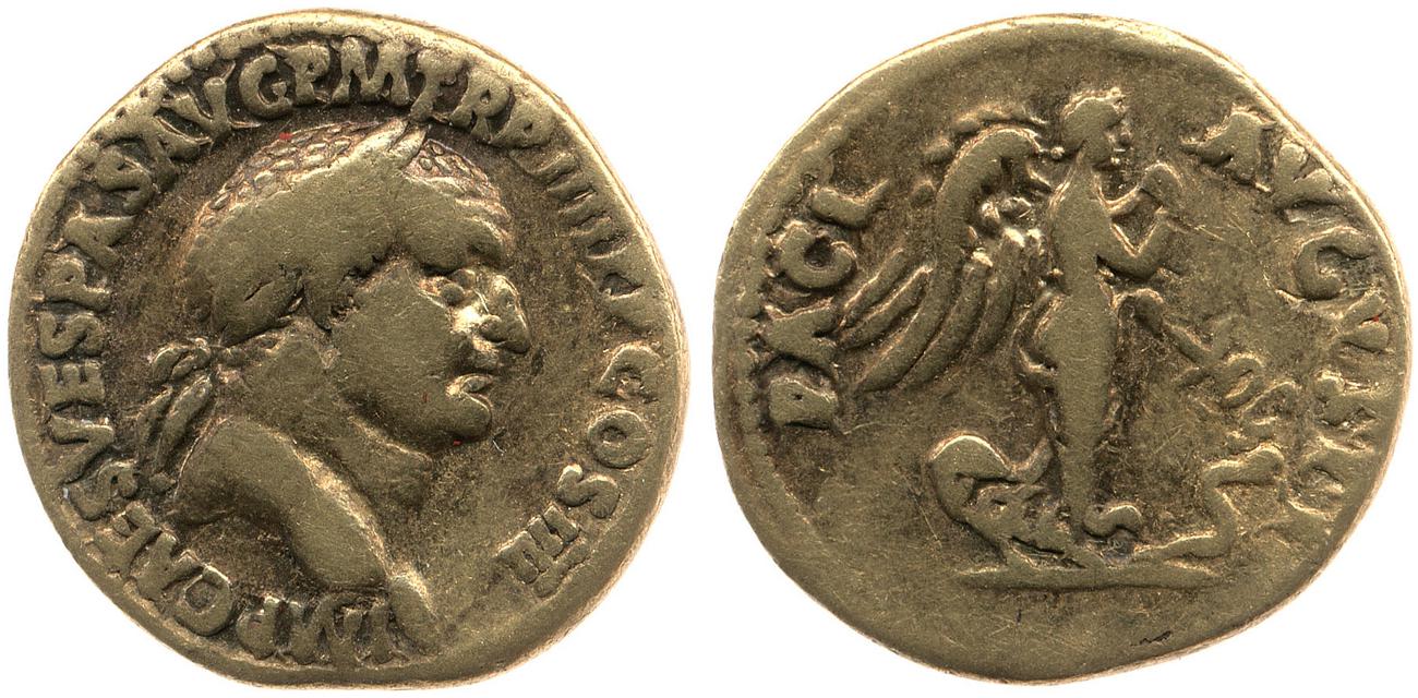 obverse RIC II, Part 1 (second edition) Vespasian 1180