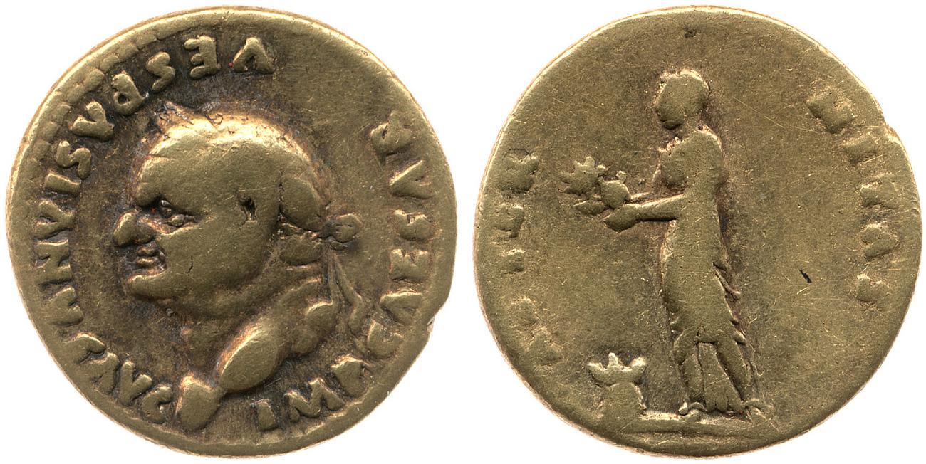 аверс RIC II, Part 1 (second edition) Vespasian 839
