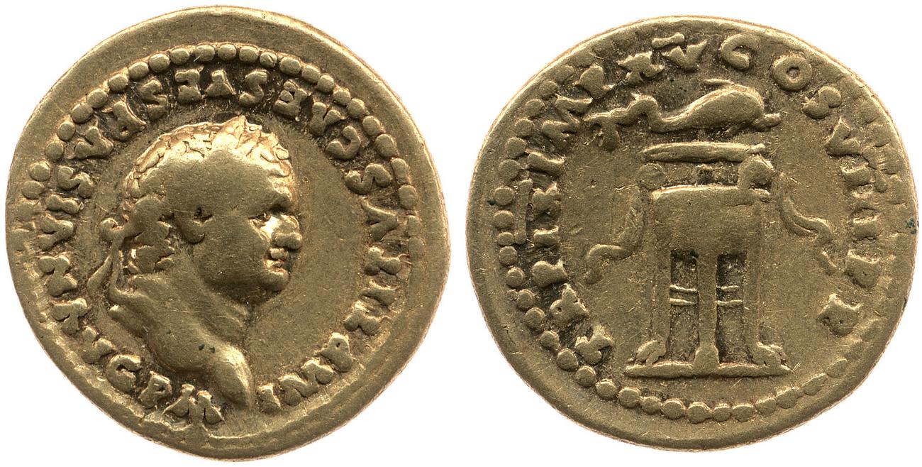 аверс RIC II, Part 1 (second edition) Titus 126