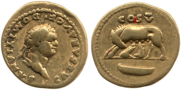 RIC II, Part 1 (second edition) Vespasian 960, реверс, bm