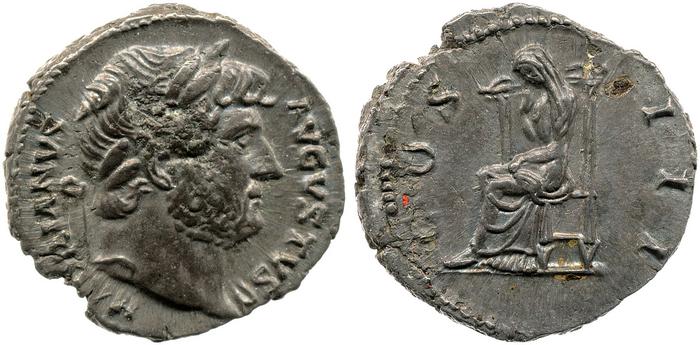 RIC II, Part 3 (second edition) Hadrian 856, реверс, bm