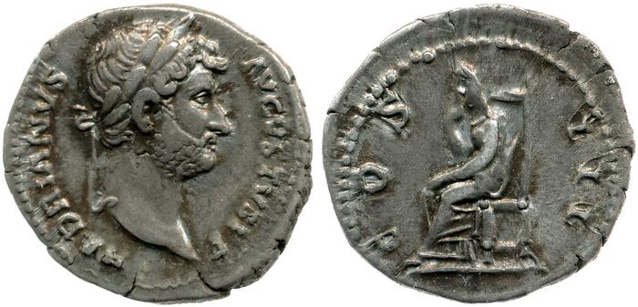 реверс RIC II, Part 3 (second edition) Hadrian 914