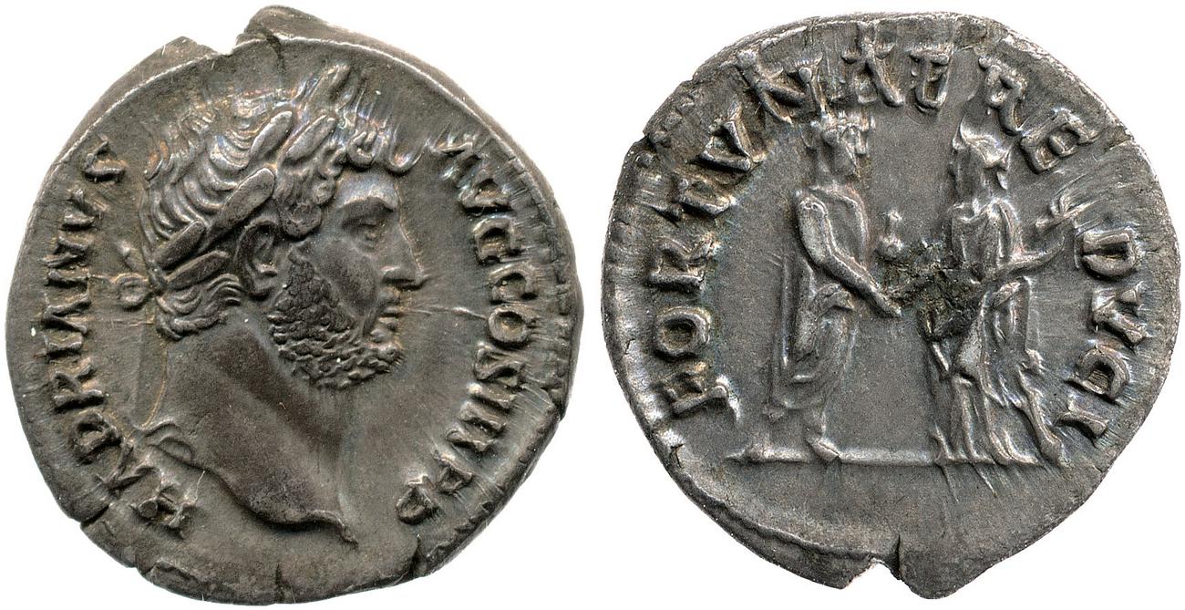 obverse RIC II, Part 3 (second edition) Hadrian 2000