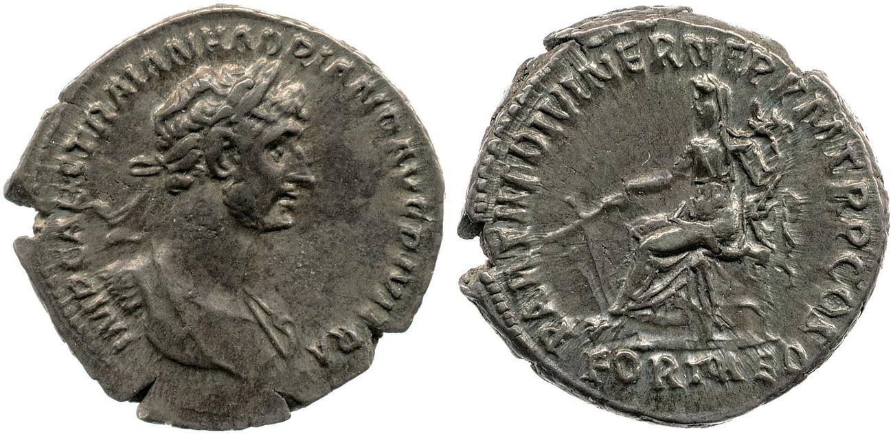 obverse RIC II, Part 3 (second edition) Hadrian 58