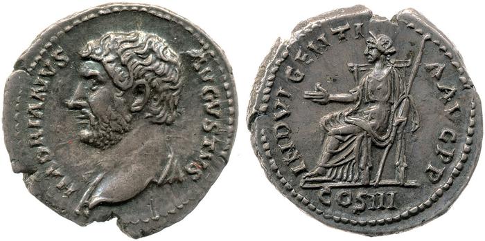 реверс RIC II, Part 3 (second edition) Hadrian 1019