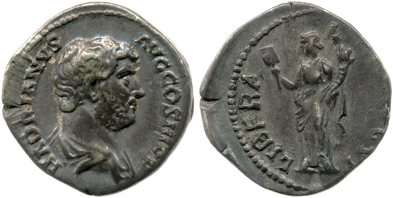 obverse RIC II, Part 3 (second edition) Hadrian 2021