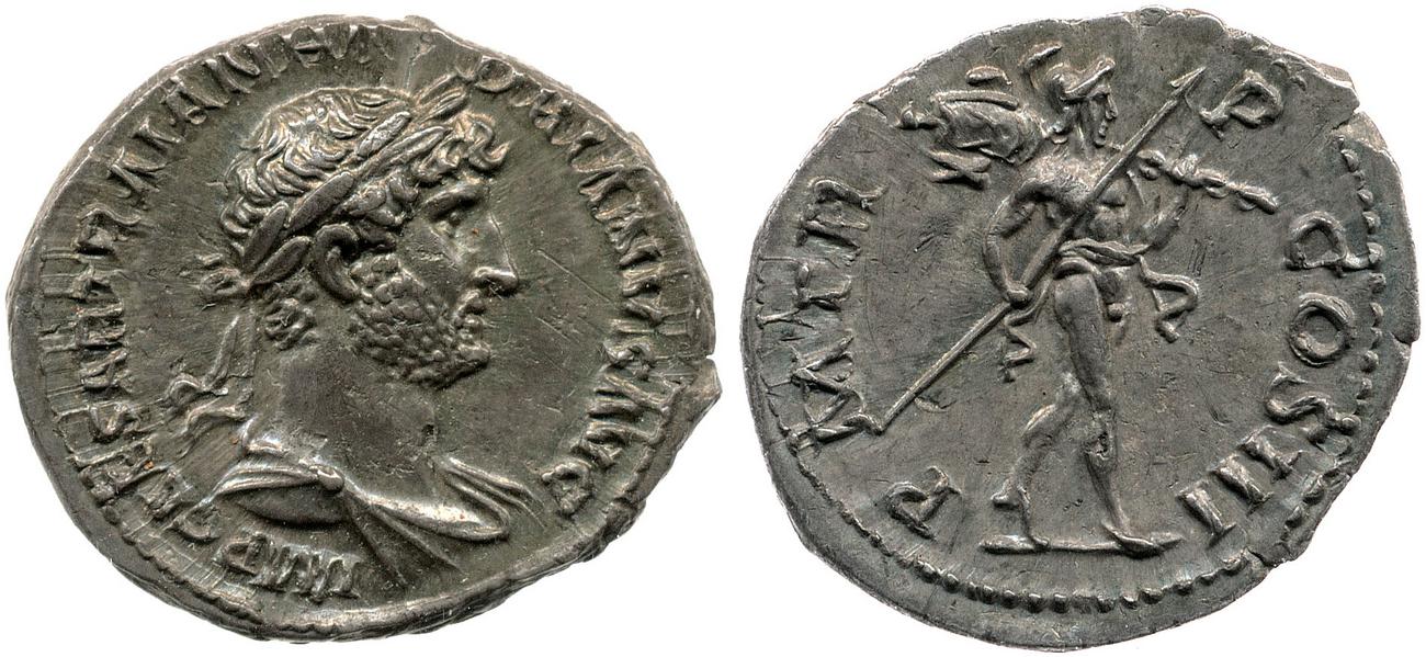obverse RIC II, Part 3 (second edition) Hadrian 322
