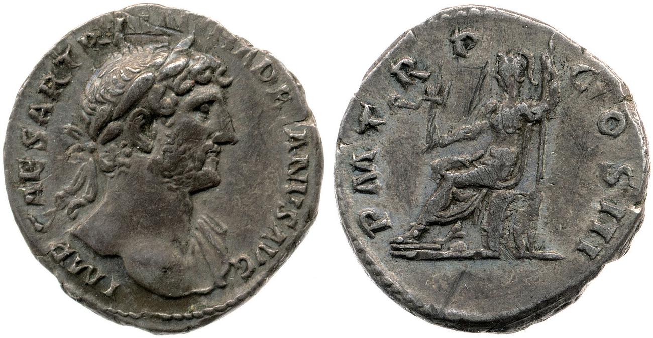 RIC II, Part 3 (second edition) Hadrian 542, аверс, bm