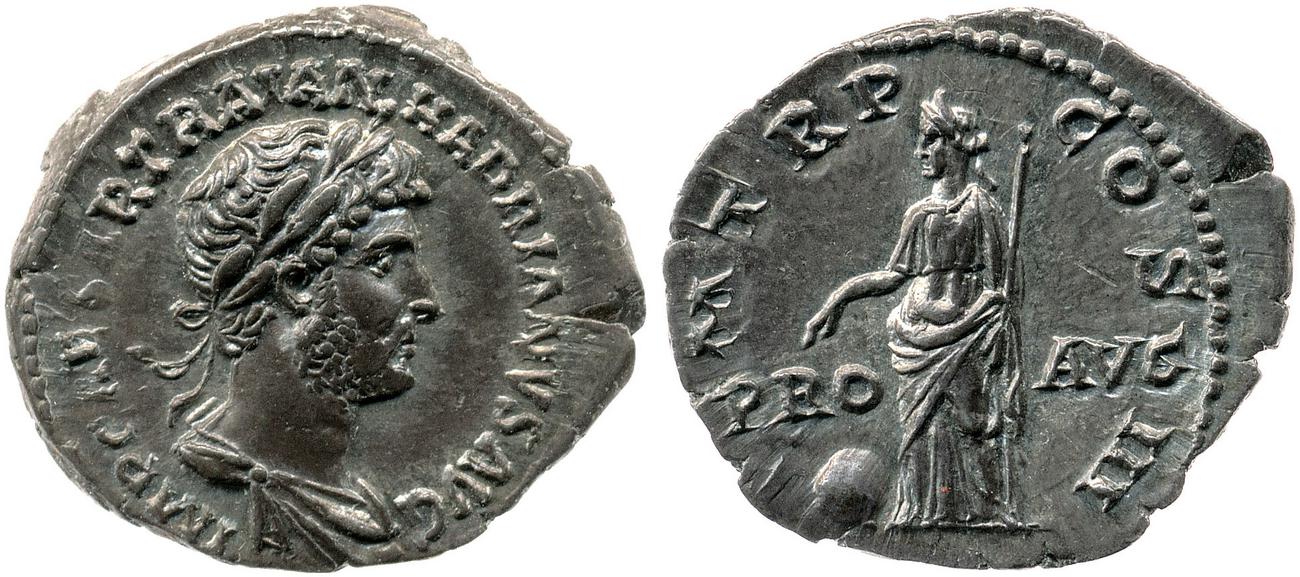 obverse RIC II, Part 3 (second edition) Hadrian 560