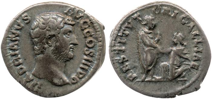 reverse RIC II, Part 3 (second edition) Hadrian 1575