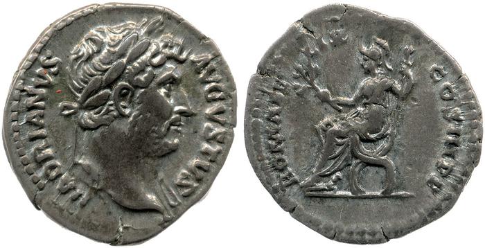 реверс RIC II, Part 3 (second edition) Hadrian 1119